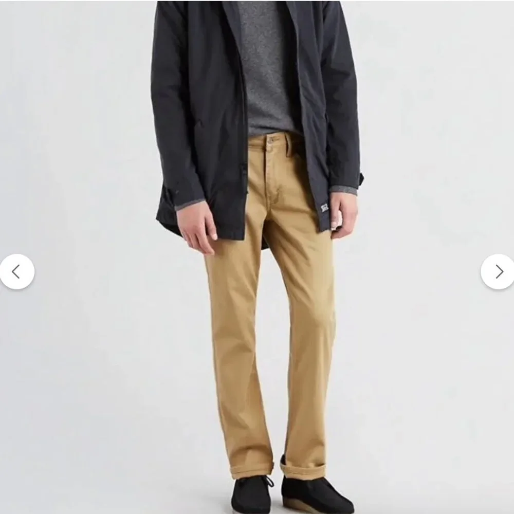 Levi's Tan 514 Straight Fit Men's Pants - 32 X 32